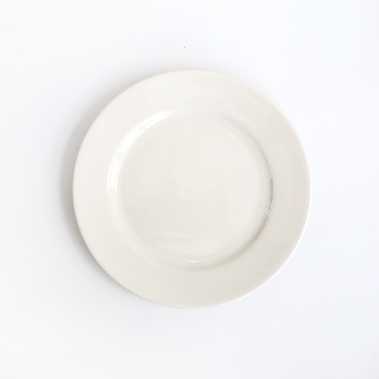 Tuxton タクストン｜Eggshell Salad Plate 23cm