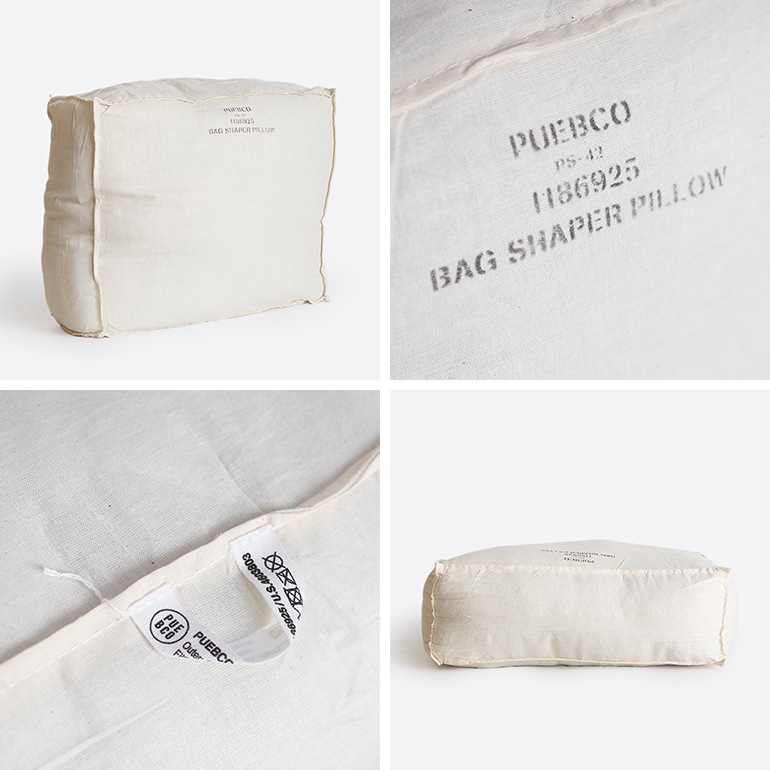 PUEBCO プエブコ｜BAG SHAPER PILLOW バッグシェイパーピロー Rectangle Large