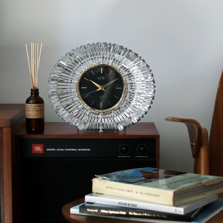 VINTAGE｜1980's HOYA CRYSTAL LOFTY CLOCK #3 通販｜DUPON35