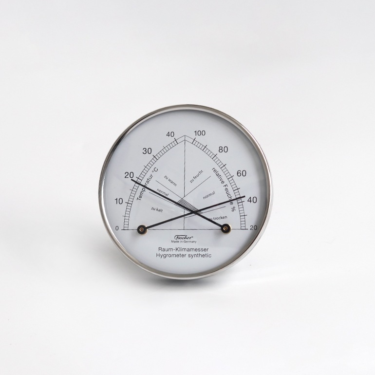 Fischer フィッシャー｜Comfortmeter & Stand Pin (温湿度計・スタンドピン付き)