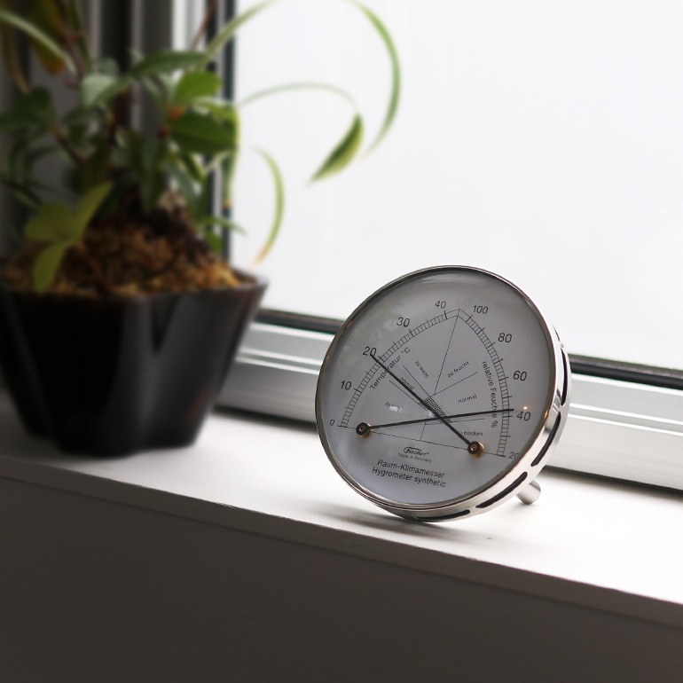 Fischer フィッシャー｜Comfortmeter & Stand Pin (温湿度計・スタンドピン付き)