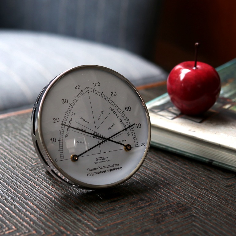 Fischer フィッシャー｜Comfortmeter & Stand Pin (温湿度計・スタンドピン付き)