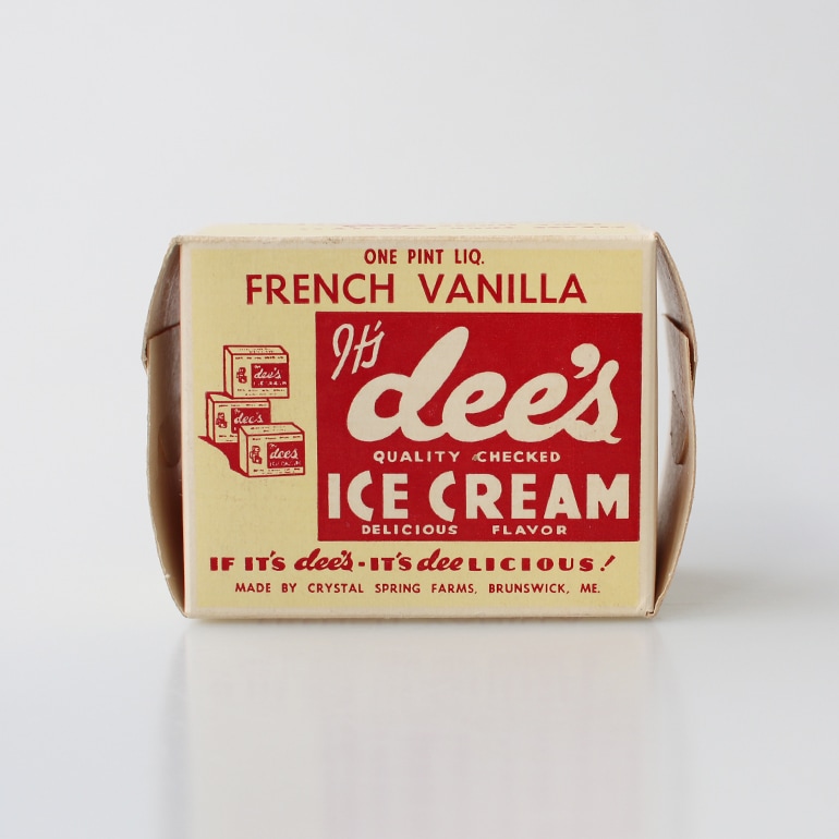 VINTAGE｜dee's ICE CREAM BOX