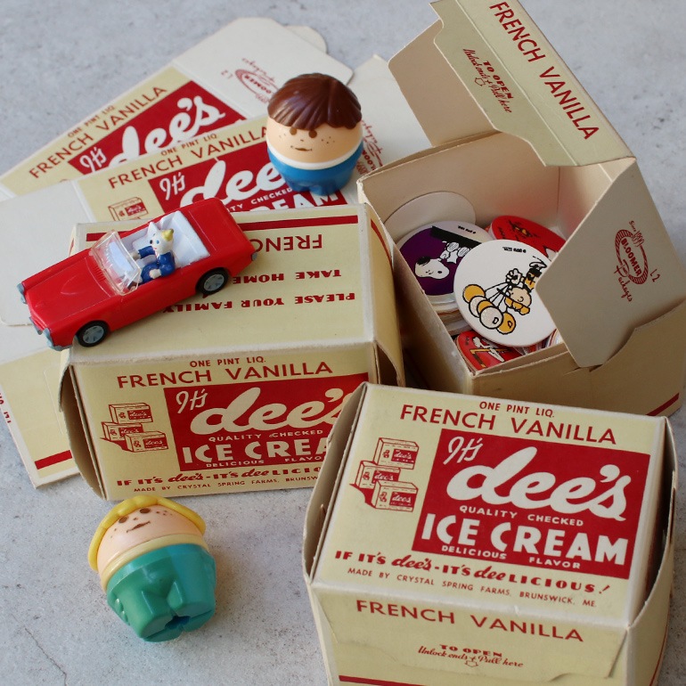 VINTAGE｜dee's ICE CREAM BOX