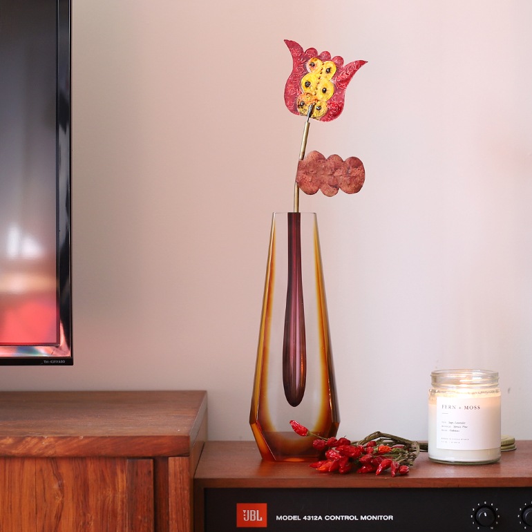 VINTAGE｜Pavel Hlava Art Glass Vase