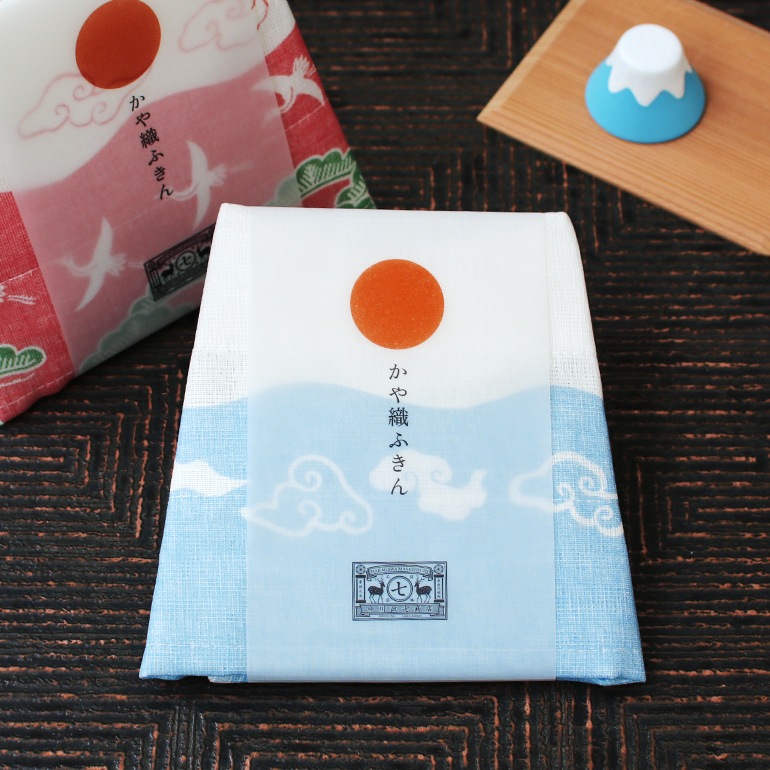 中川政七商店 なかがわまさしちしょうてん｜かや織ふきん　富士山