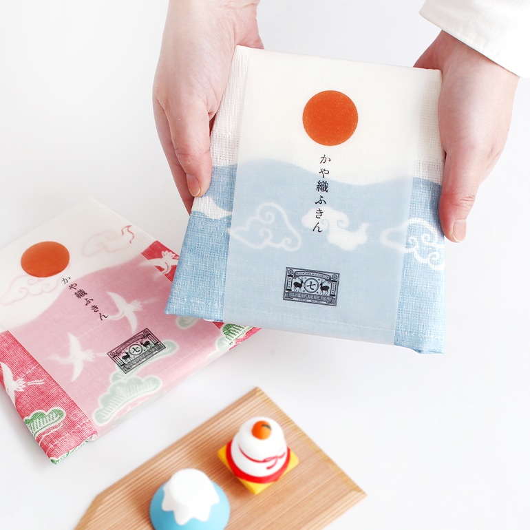 中川政七商店 なかがわまさしちしょうてん｜かや織ふきん　富士山