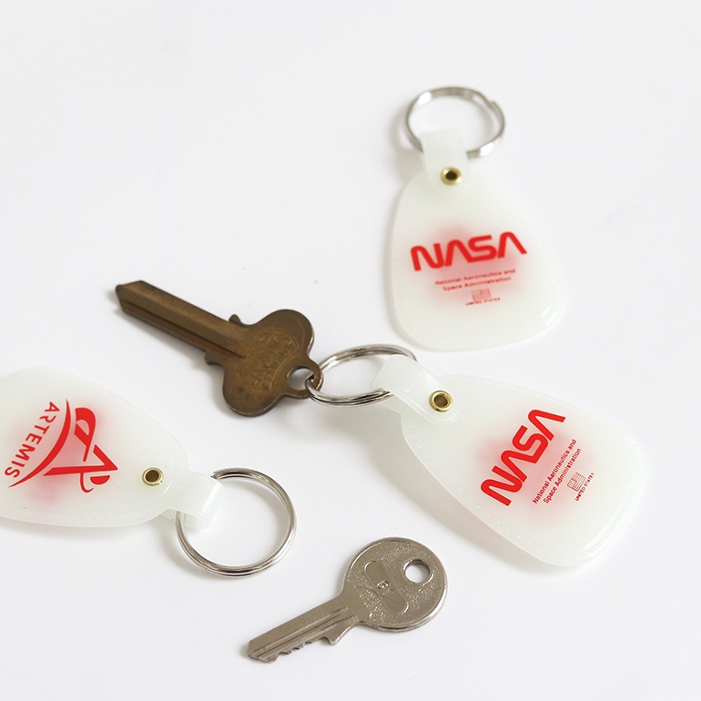 NASA WESTERN SADDLE KEY RING