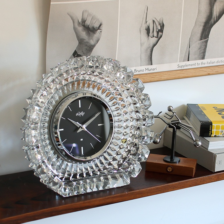 ★父の代からの年代物メンテ済み超美品★Lofty 置時計 クリスタルガラス製 ★ VINTAGE｜1980's HOYA CRYSTAL LOFTY CLOCK #4 通販｜DUPON35
