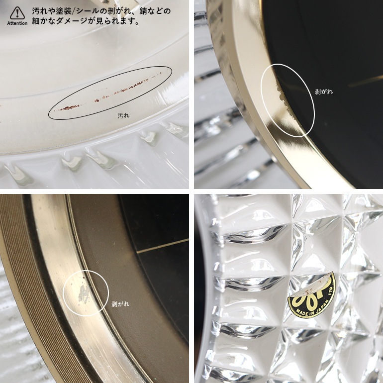 VINTAGE｜1980's HOYA CRYSTAL LOFTY CLOCK #4 通販｜DUPON35