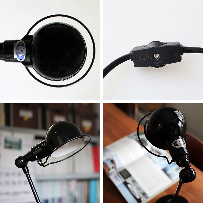 JIELDE ジェルデ｜Desk Lamp Signal Single Arm  (Black  JD303)