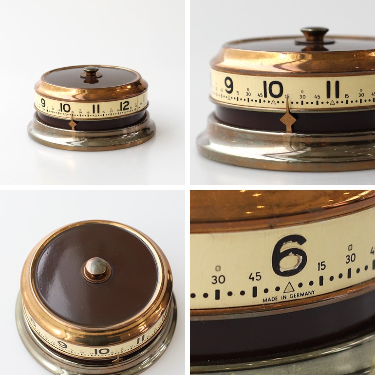 VINTAGE｜60s Florn Co. Desk Clock