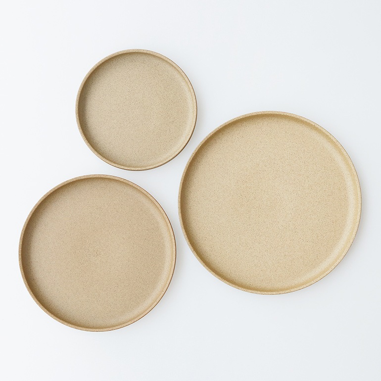HASAMI PORCELAIN ハサミポーセリン｜Plate Φ22cm/ナチュラル HP004