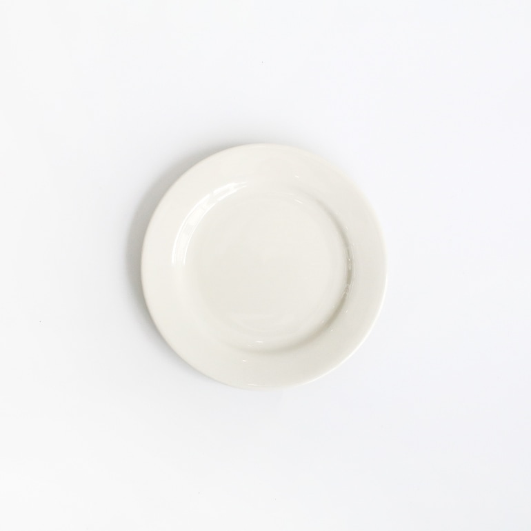 Tuxton タクストン｜Eggshell Bread Plate 16cm