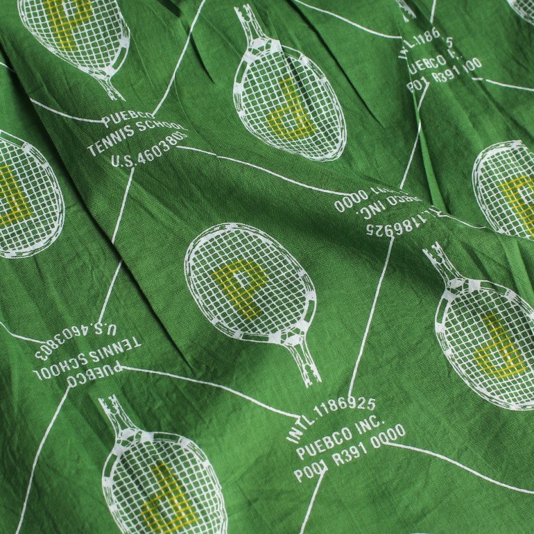 PUEBCO プエブコ｜PULLOVER SHIRT【TENNIS PRINT】