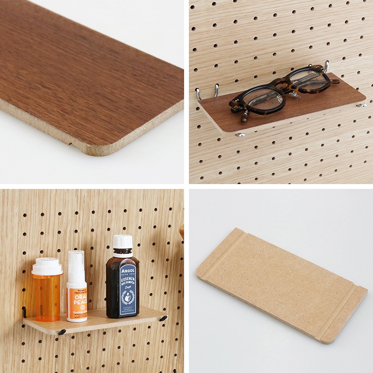 amabro アマブロ｜PEG TRAY Walnut(S)