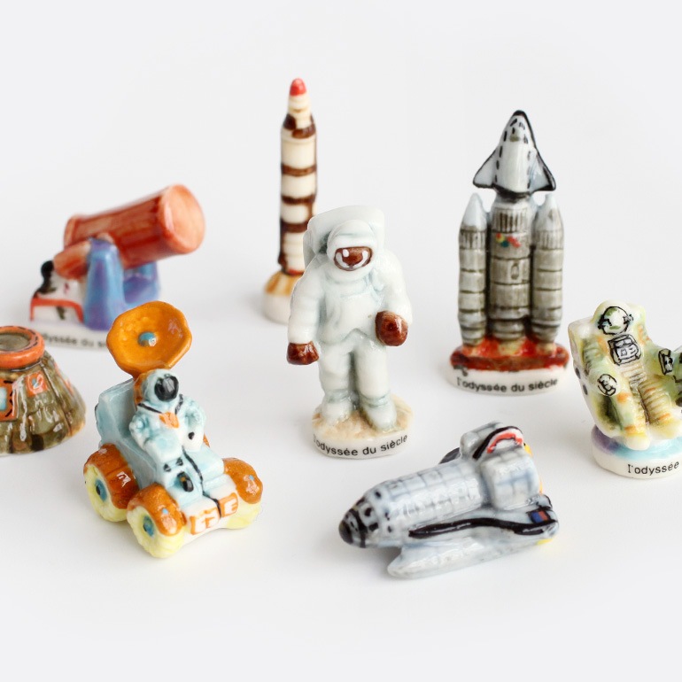 VINTAGE｜feve フェーヴ【Space Odyssey】4点セット France