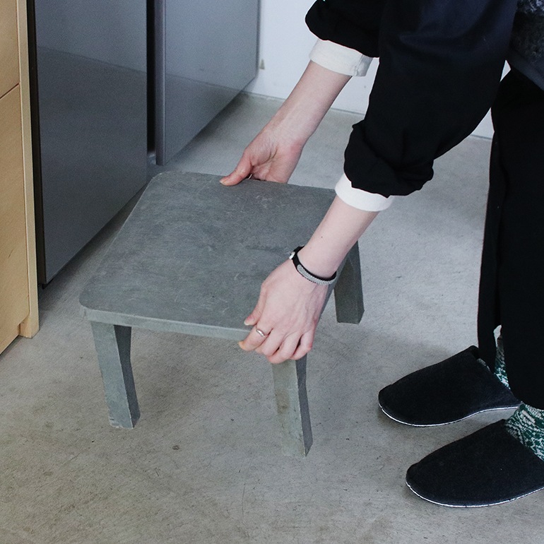 PUEBCO プエブコ｜RECYCLED PLASTIC STEP STOOL High リサイクル プラスチック ステップスツール