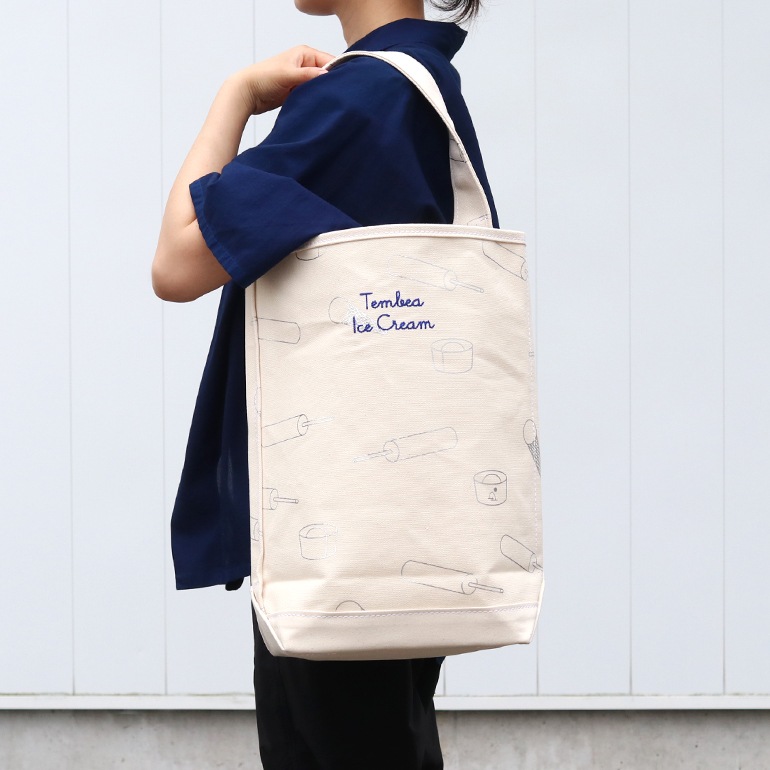【取扱い終了/セール】TEMBEA テンベア｜BAGUETTE TOTE MEDIUM　ICE