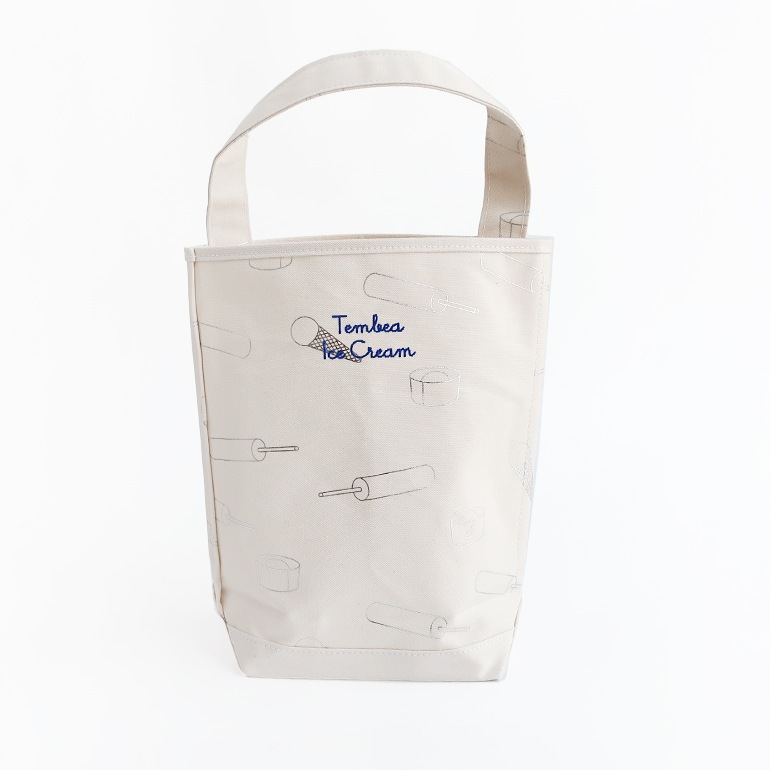 【取扱い終了/セール】TEMBEA テンベア｜BAGUETTE TOTE MEDIUM　ICE