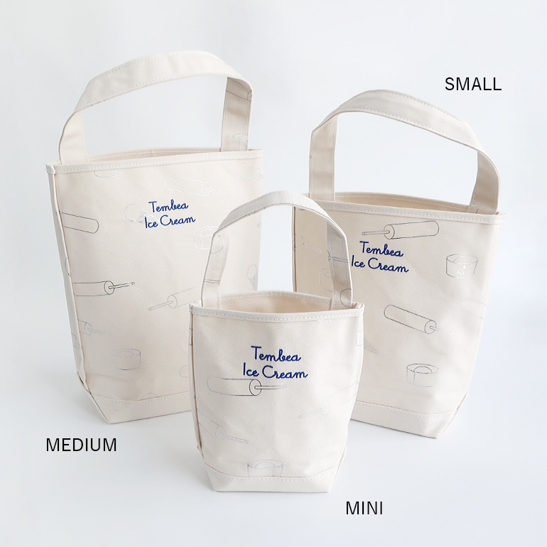 【取扱い終了/セール】TEMBEA テンベア｜BAGUETTE TOTE MEDIUM　ICE
