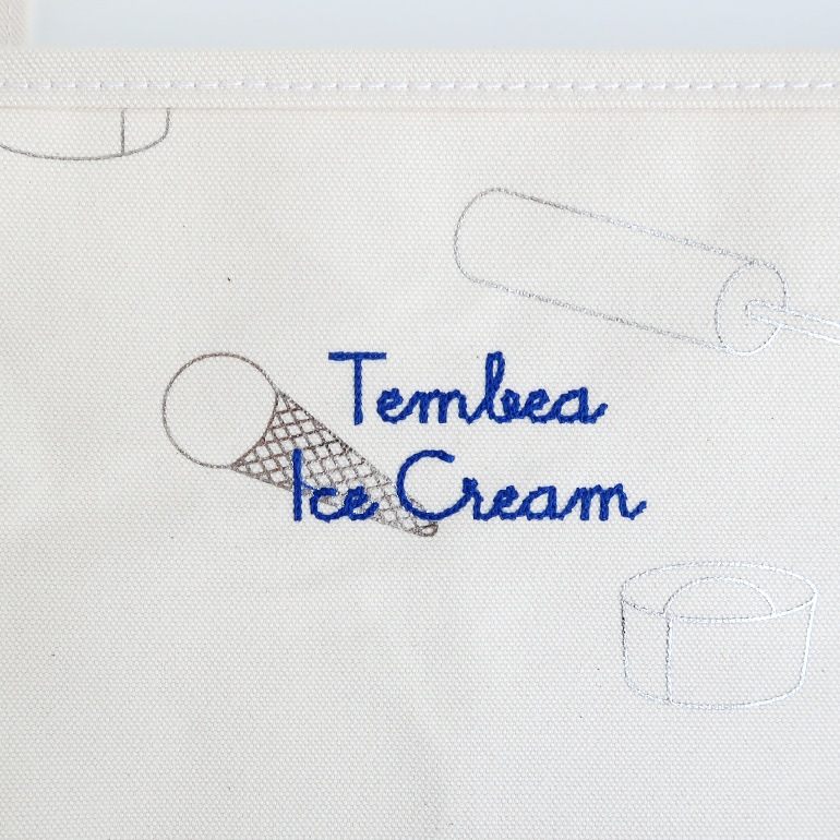 【取扱い終了/セール】TEMBEA テンベア｜BAGUETTE TOTE MEDIUM　ICE
