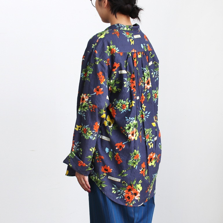 PUEBCO プエブコ｜PULLOVER SHIRT【FLOWER PRINT】