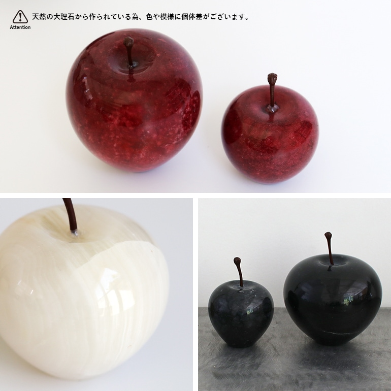 DETAIL ディテール｜MARBLE APPLE ホワイト S