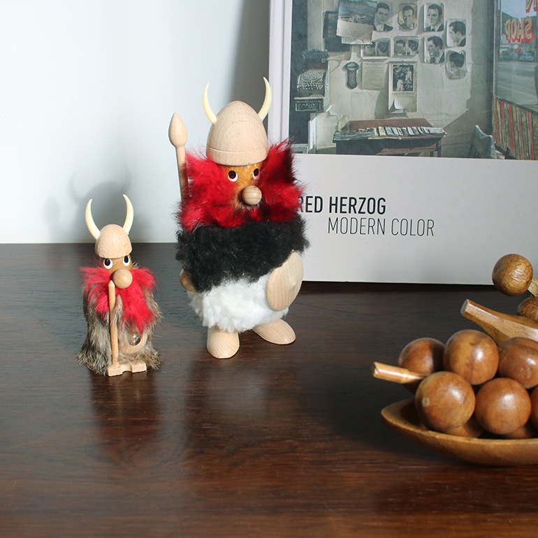 VINTAGE｜DANISH WOODEN VIKING #19
