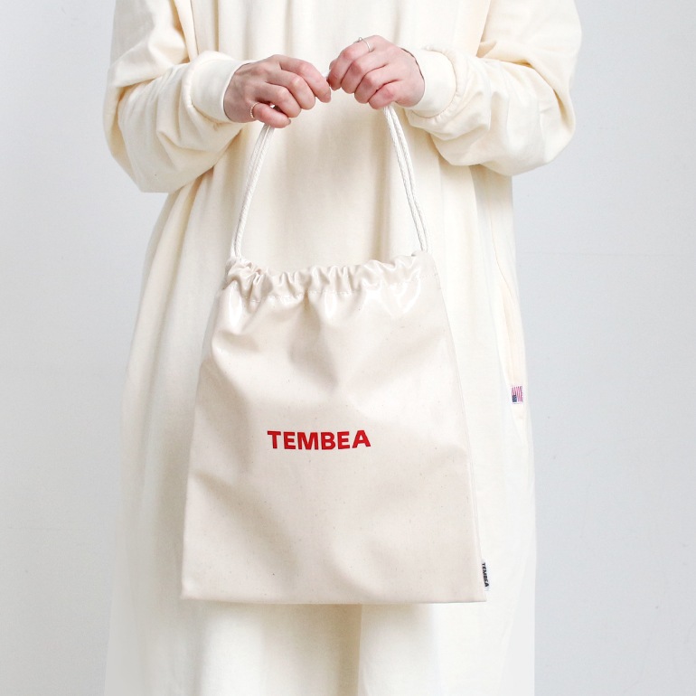 TEMBEA テンベア|巾着 (PVC) NATURAL 通販|DUPON35 TEMBEA テンベア|巾着 (PVC) NATURAL 通販|DUPON35