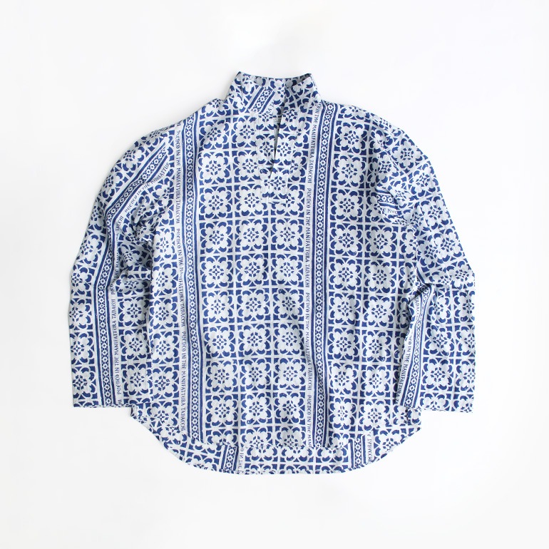 PUEBCO プエブコ｜PULLOVER SHIRT【TILE PRINT】