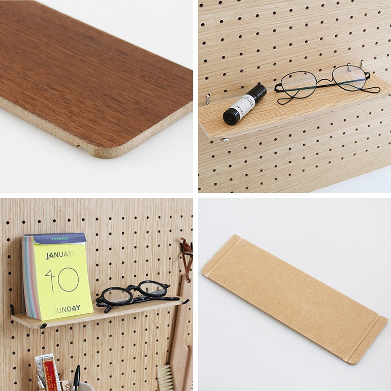 amabro アマブロ｜PEG TRAY Walnut(L)