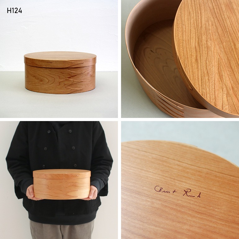 【取扱い終了/セール】BRENT ROURKE ブレント・ルーク｜OVAL SHAKER BOX CHERRY H124(BR001-4)