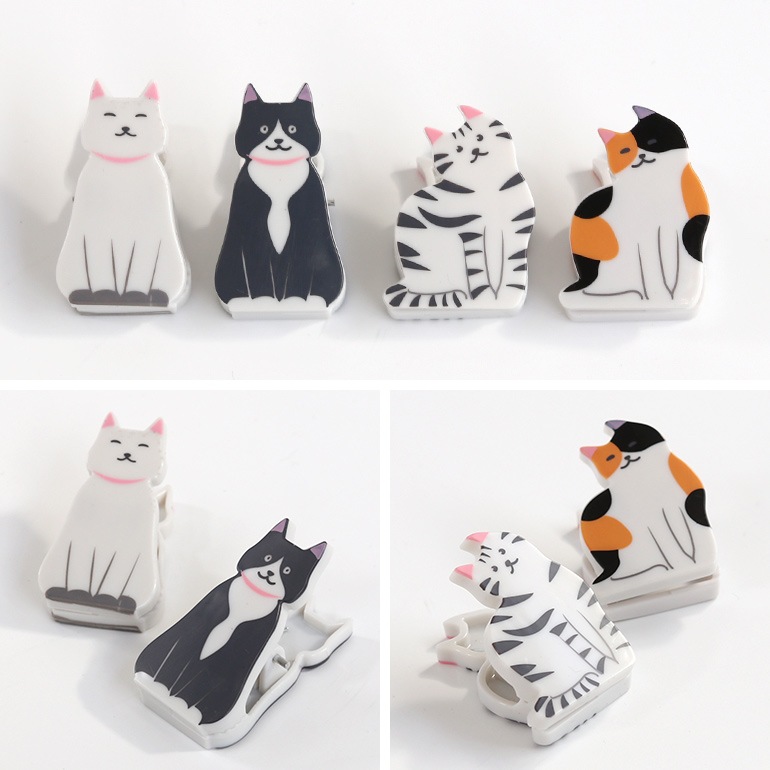 KIKKERLAND キッカーランド｜Kitty Bag Clips Set of 4