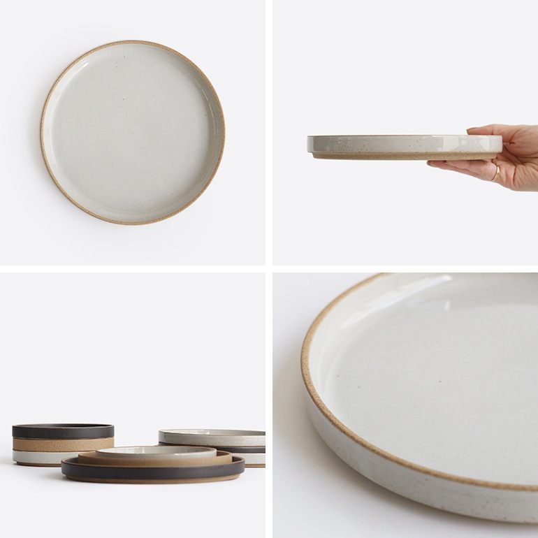 HASAMI PORCELAIN ハサミポーセリン｜Plate 18.5cm/グロスグレー HPM003