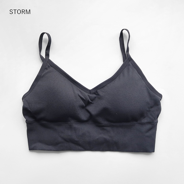 Boody ブーディー｜レディース リヨライト リブ ローバックブラ【全4色】