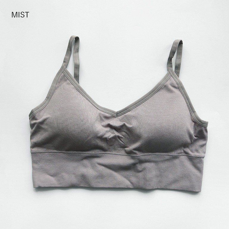 Boody ブーディー｜レディース リヨライト リブ ローバックブラ【全4色】