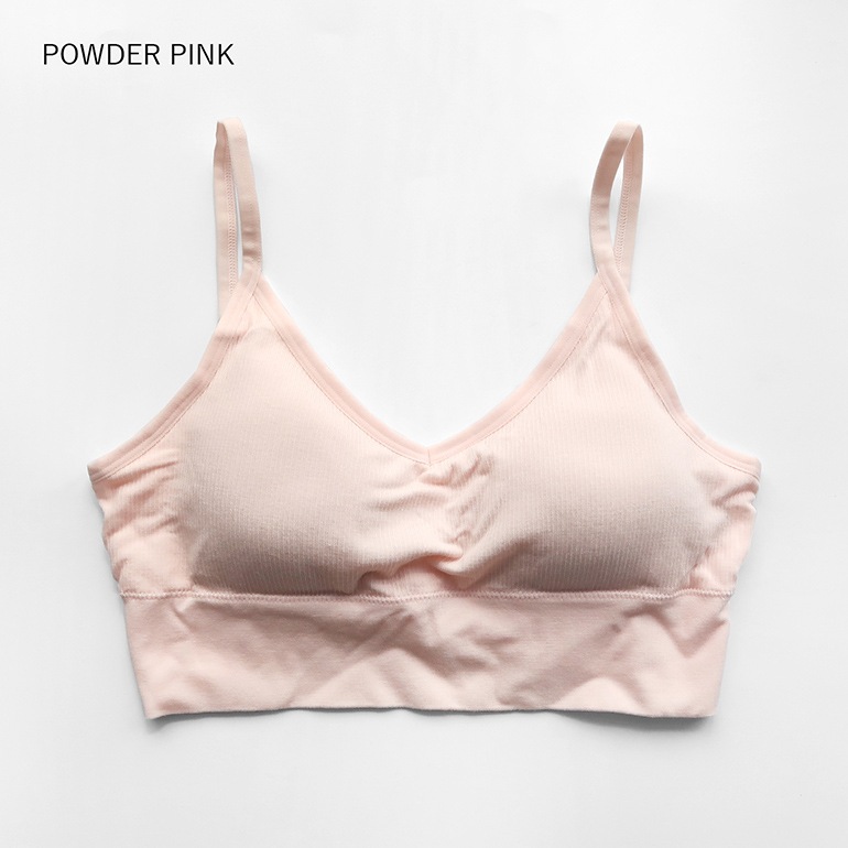 Boody ブーディー｜レディース リヨライト リブ ローバックブラ【全4色】