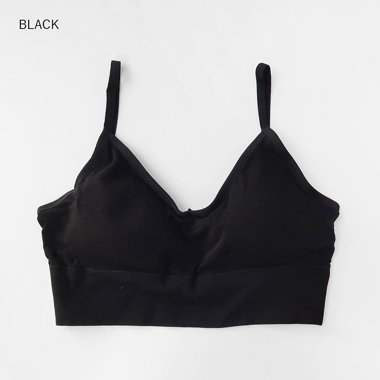 Boody ブーディー｜レディース リヨライト リブ ローバックブラ【全4色】