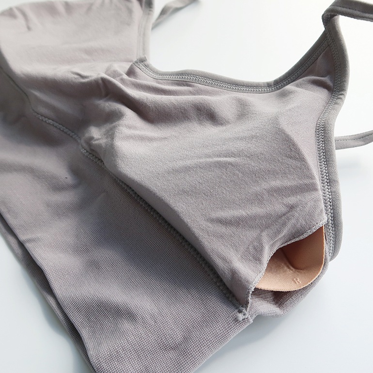 Boody ブーディー｜レディース リヨライト リブ ローバックブラ【全4色】