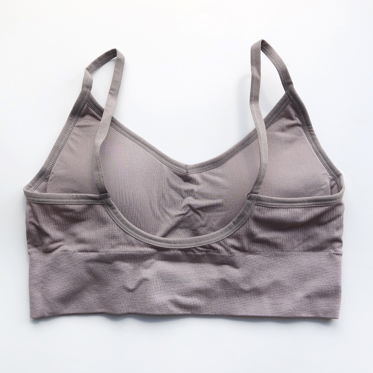 Boody ブーディー｜レディース リヨライト リブ ローバックブラ【全4色】