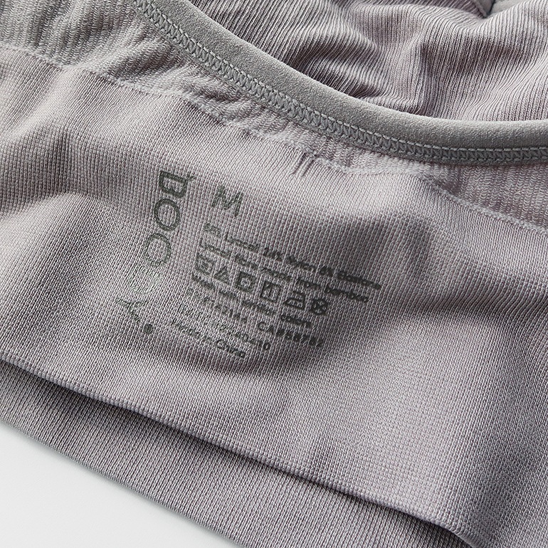 Boody ブーディー｜レディース リヨライト リブ ローバックブラ【全4色】