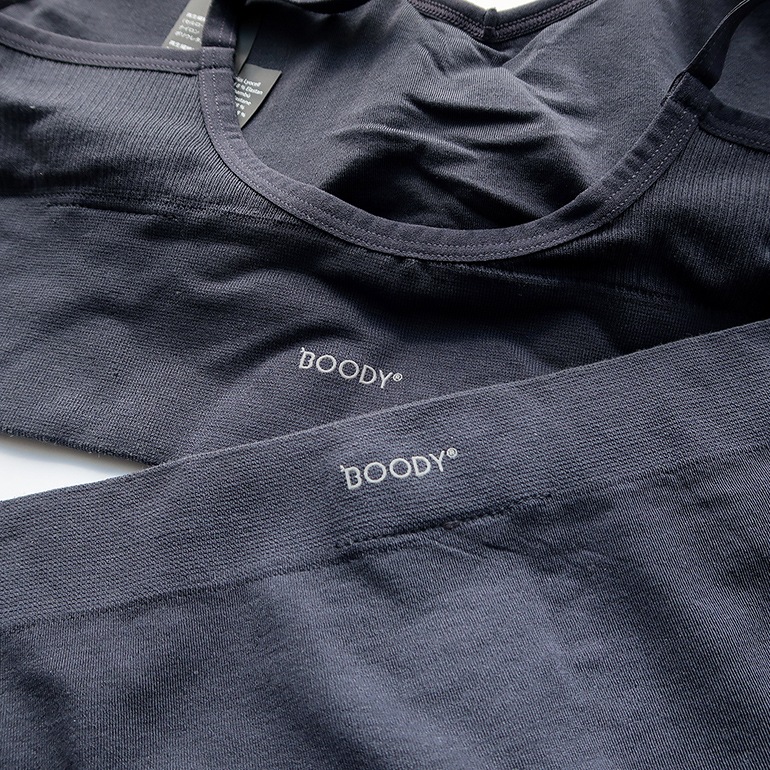 Boody ブーディー｜レディース リヨライト リブ ローバックブラ【全4色】