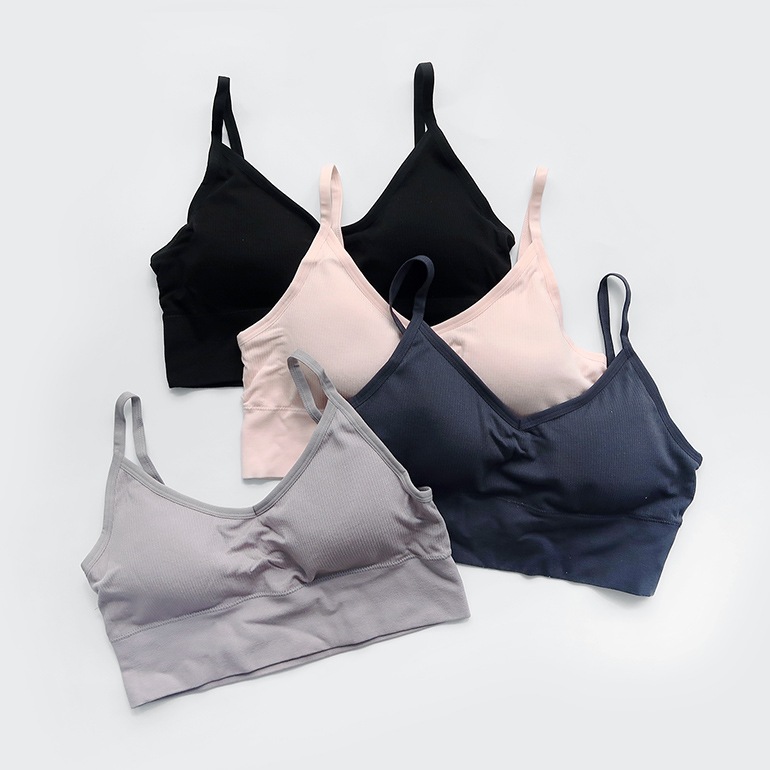 Boody ブーディー｜レディース リヨライト リブ ローバックブラ【全4色】