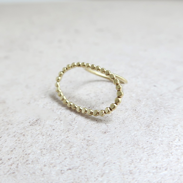 syy スー｜orbit 　真鍮リング