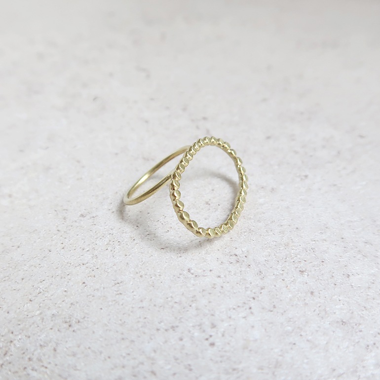 syy スー｜orbit 　真鍮リング