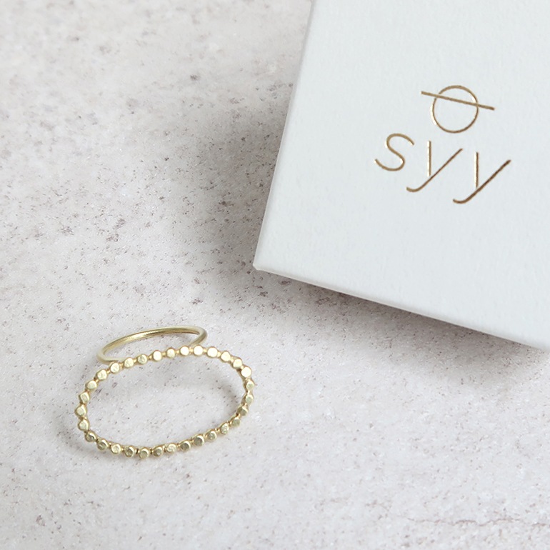 syy スー｜orbit 　真鍮リング