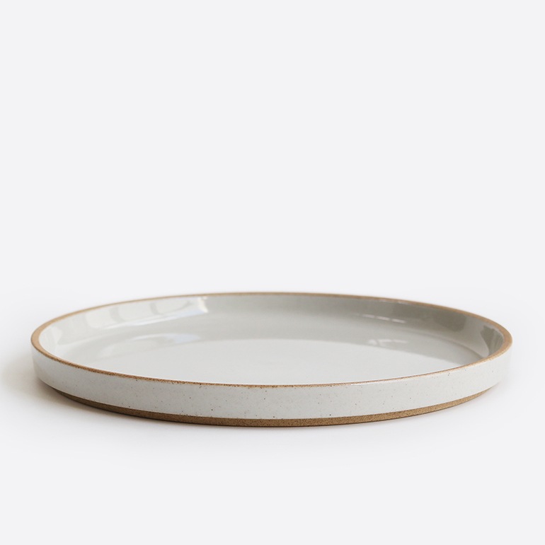 HASAMI PORCELAIN ハサミポーセリン｜Plate Φ22cm/グロスグレー HPM004