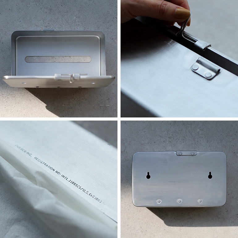 PUEBCO プエブコ｜WALL-MOUNTED PAPER TOWEL CASE