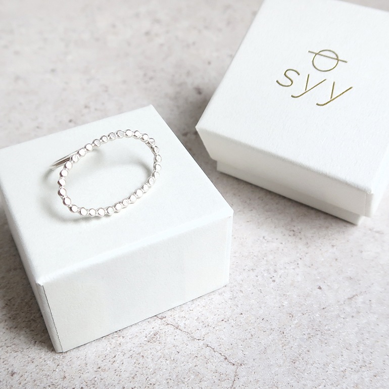 syy スー｜orbit 　銀リング